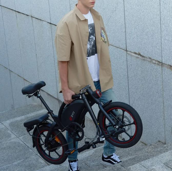 Electric bike DYU D16 10Ah 250W