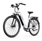 250W electric city bike with 22.5Ah battery and step-through frame.