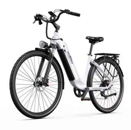 250W electric city bike with 22.5Ah battery and step-through frame.