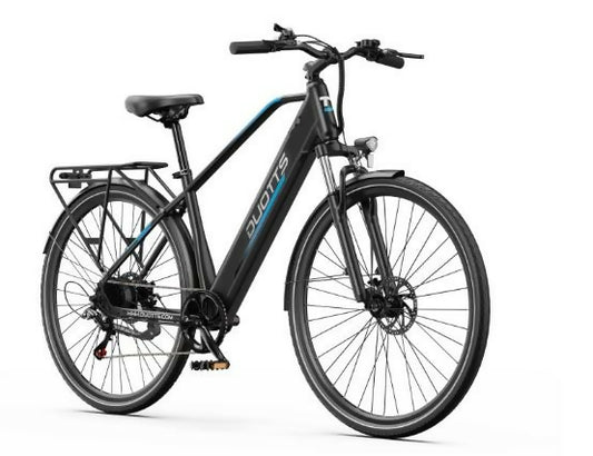 250W foldable electric bike in its compact folded state