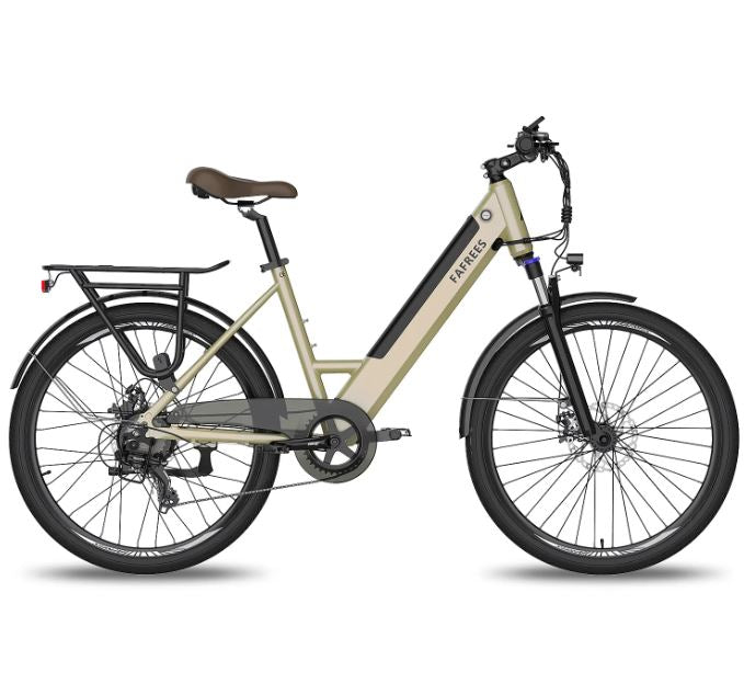Smartphone app interface showing ride history for a smart electric bike.