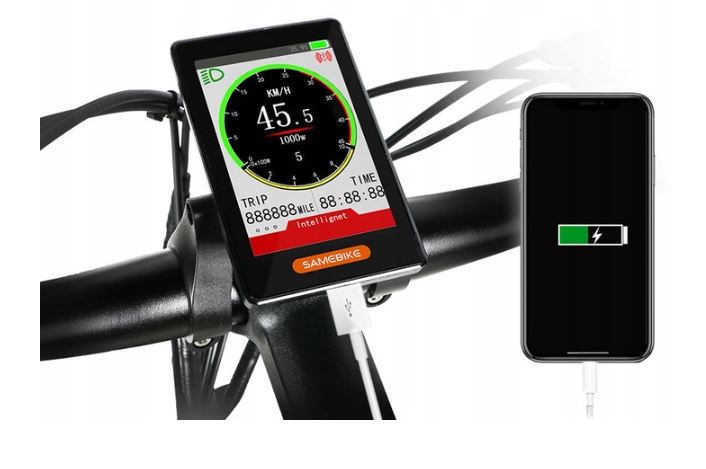 Electric bicycle Samebike LO26-ii ET YD 14 Ah 900W