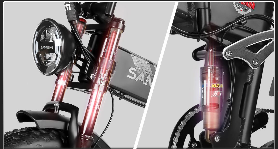 Elektrobicykel Samebike RS-A02 17Ah 1200W