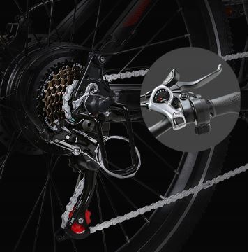 Electric bicycle Samebike XD26 14Ah 750W